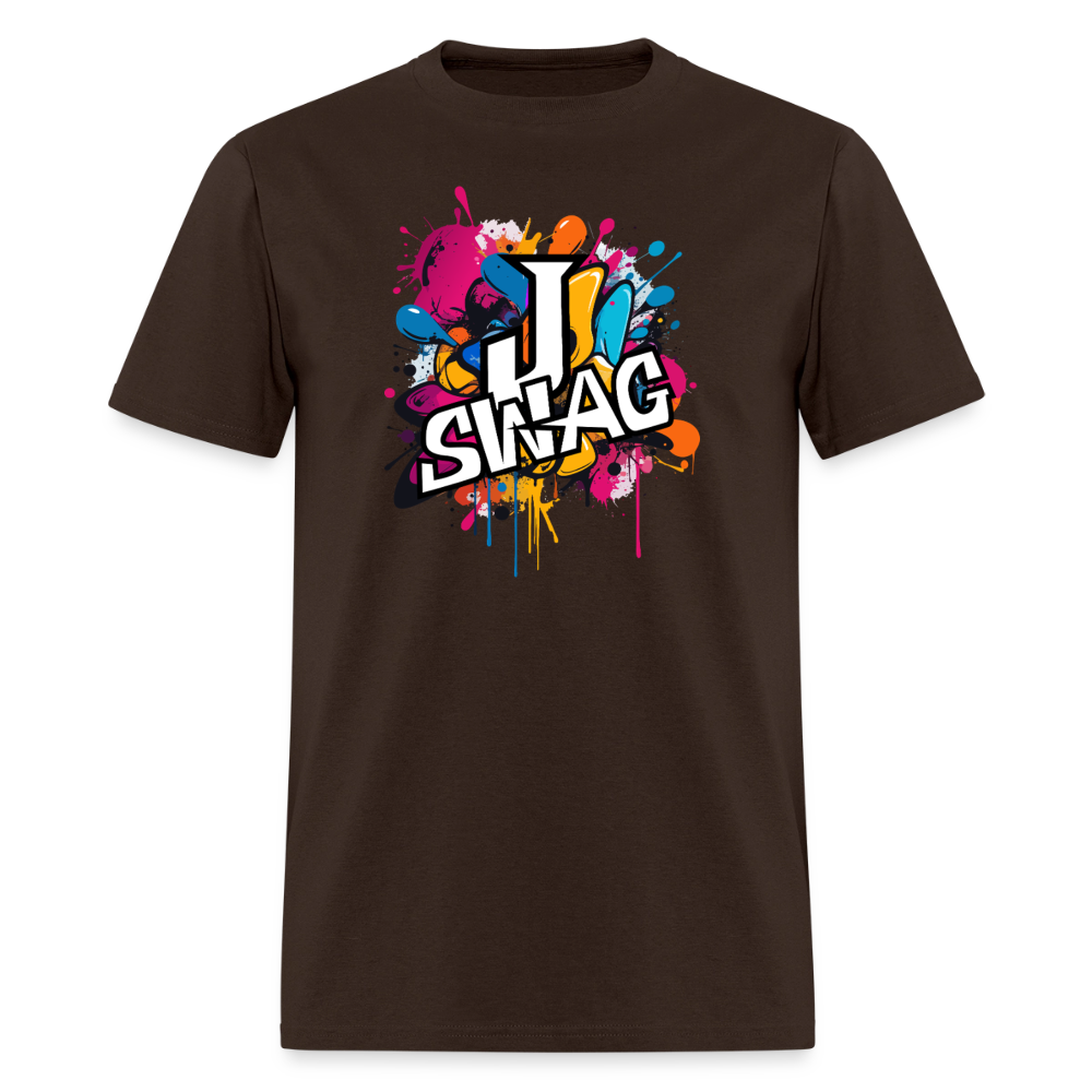 Jswag Logo  Men's T-Shirt | GILDAN 5000 - brown