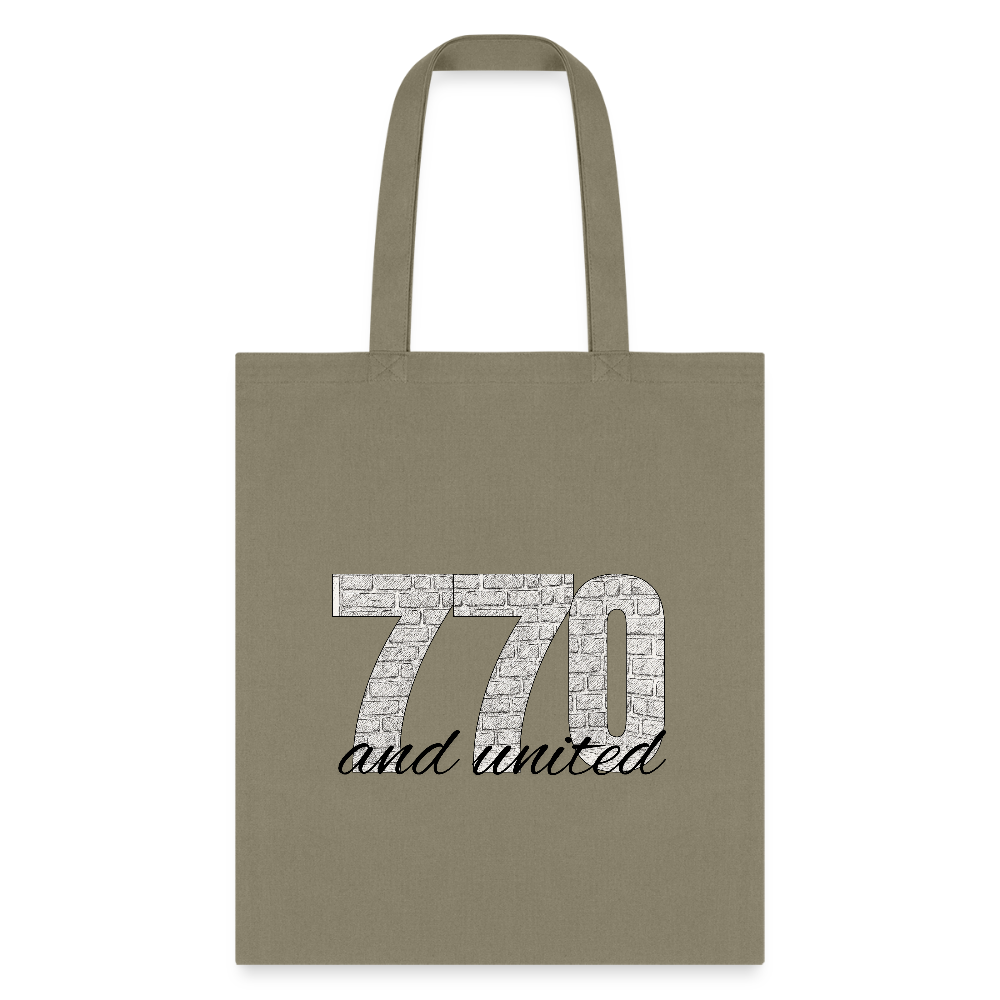 770 And United Tote Bag - khaki