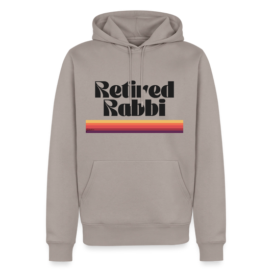Retired Rabbi Men’s Premium Hoodie - taupe