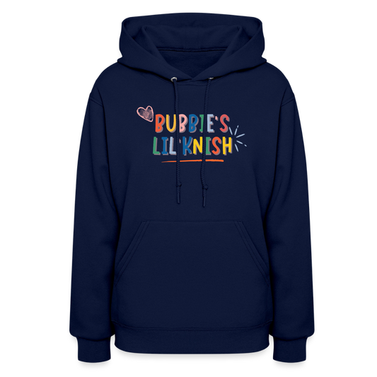 Bubbie's Lil' Knish Women's Hoodie - navy