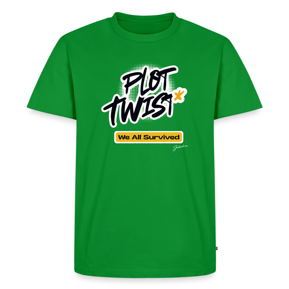 Plot Twist Men's Premium T-Shirt - green