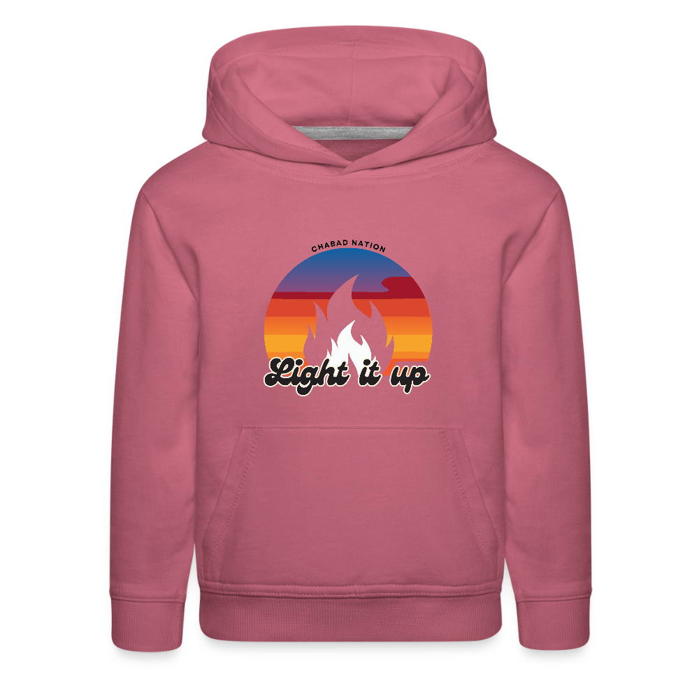 Light It Up Kids‘ Premium Hoodie - mauve