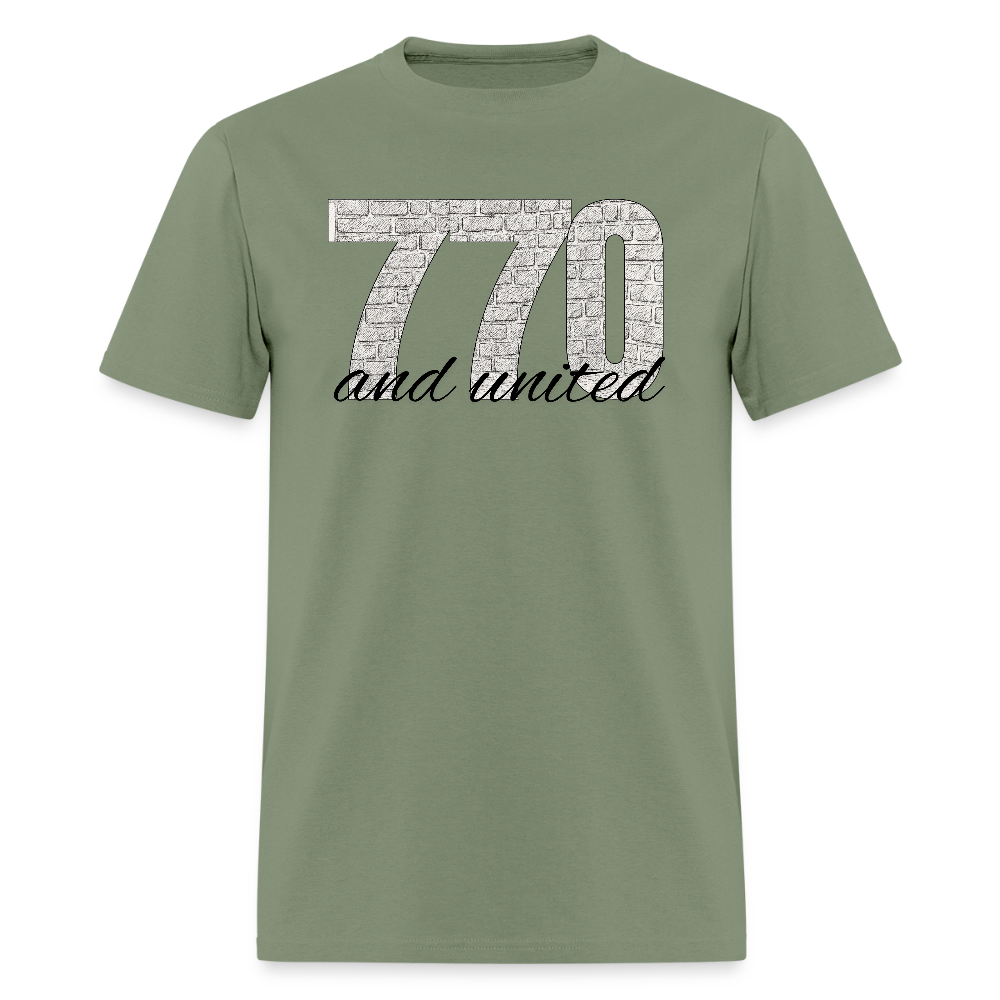770 And United Men's T-Shirt | GILDAN 5000 - military green