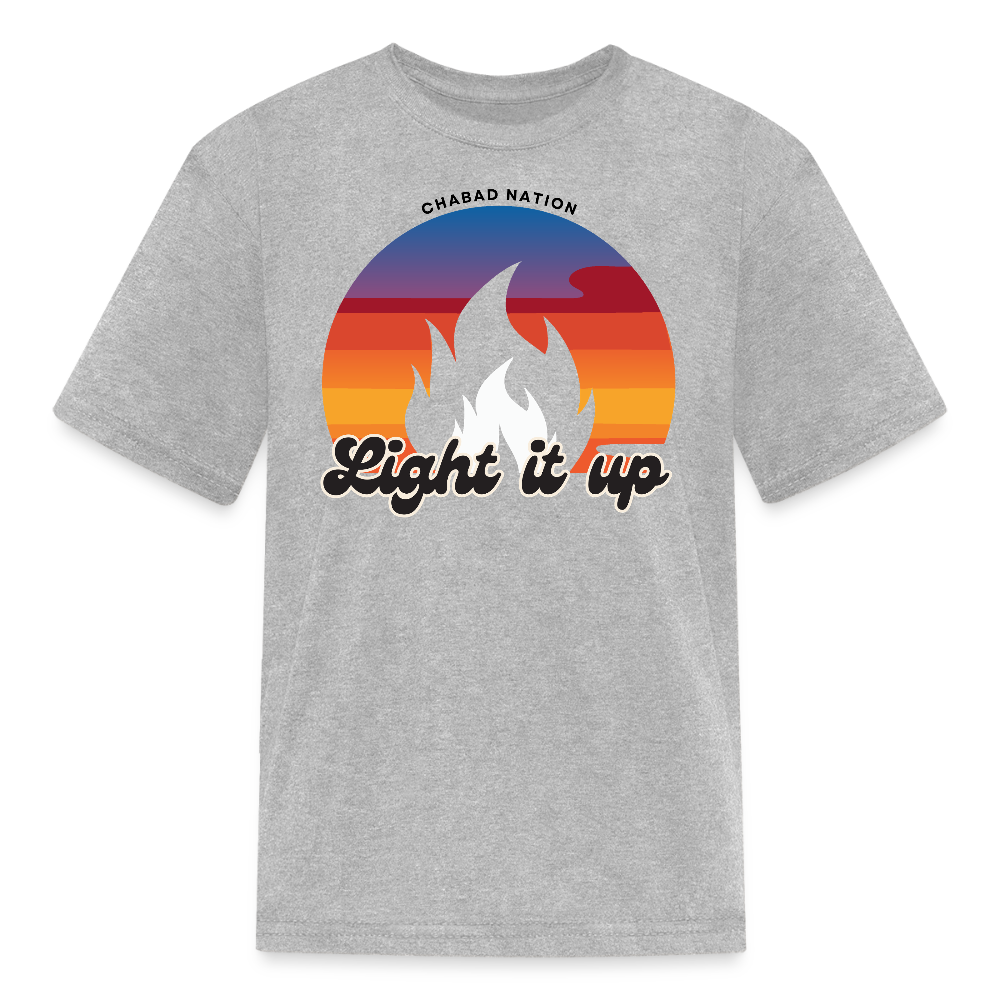 Light It Up Kids' T-Shirt - heather gray