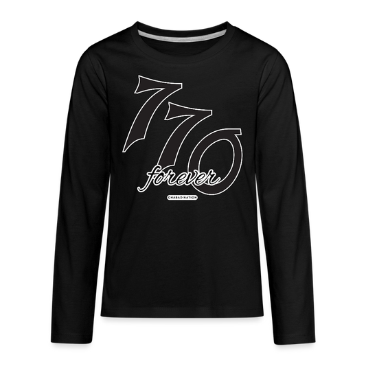 770 Forever Kids' Premium Long Sleeve T-Shirt - black