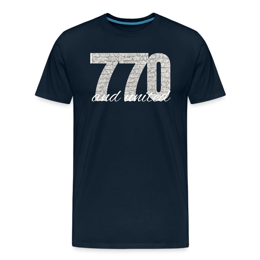770 And United Light Men's Premium T-Shirt - deep navy