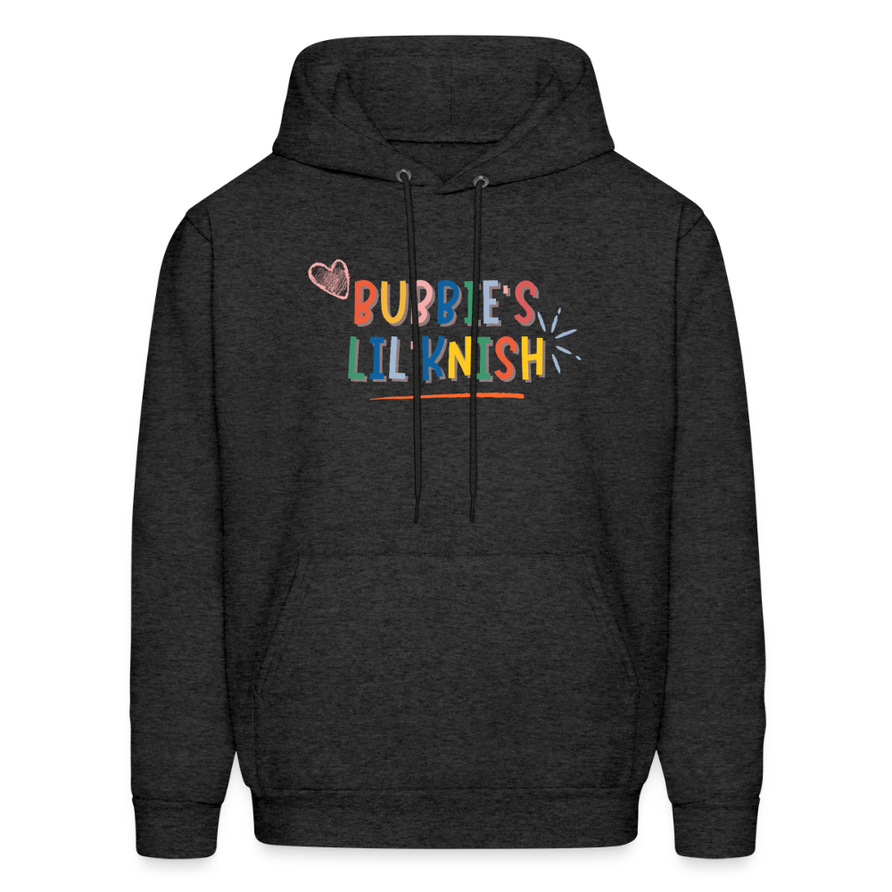 Bubbie's Lil' Knish Men's Hoodie - charcoal grey