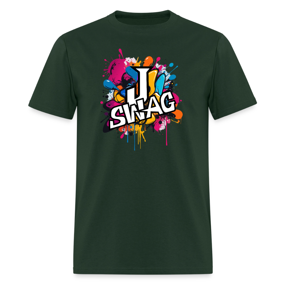Jswag Logo  Men's T-Shirt | GILDAN 5000 - forest green