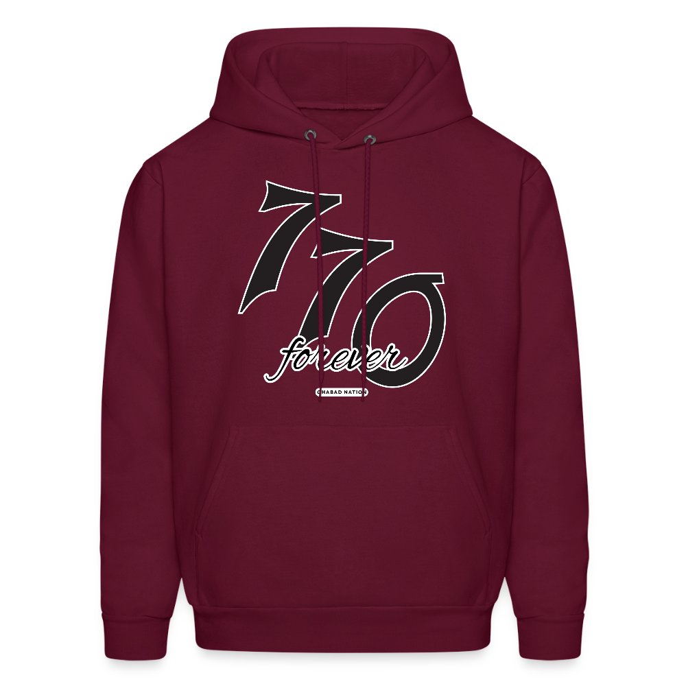 770 Forever Men's Hoodie - burgundy