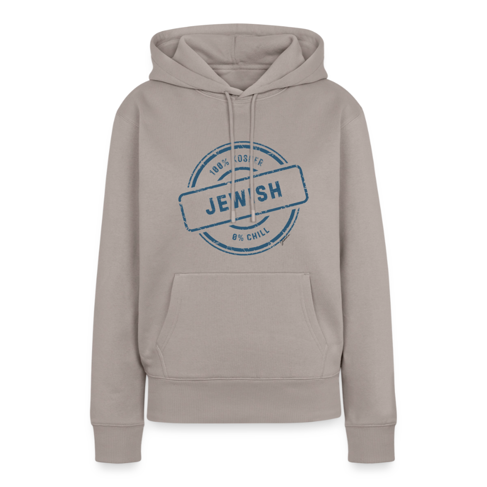 100% Jewish Women’s Premium Hoodie - taupe