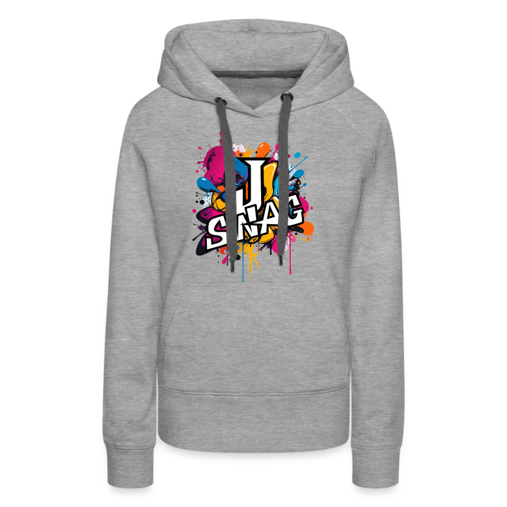 Jswag Logo  Women’s Premium Hoodie - heather grey