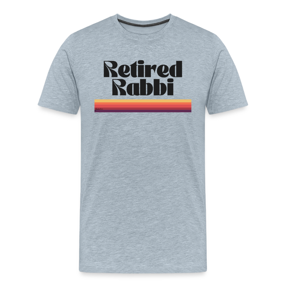 Retired Rabbi Men's Premium T-Shirt - heather ice blue