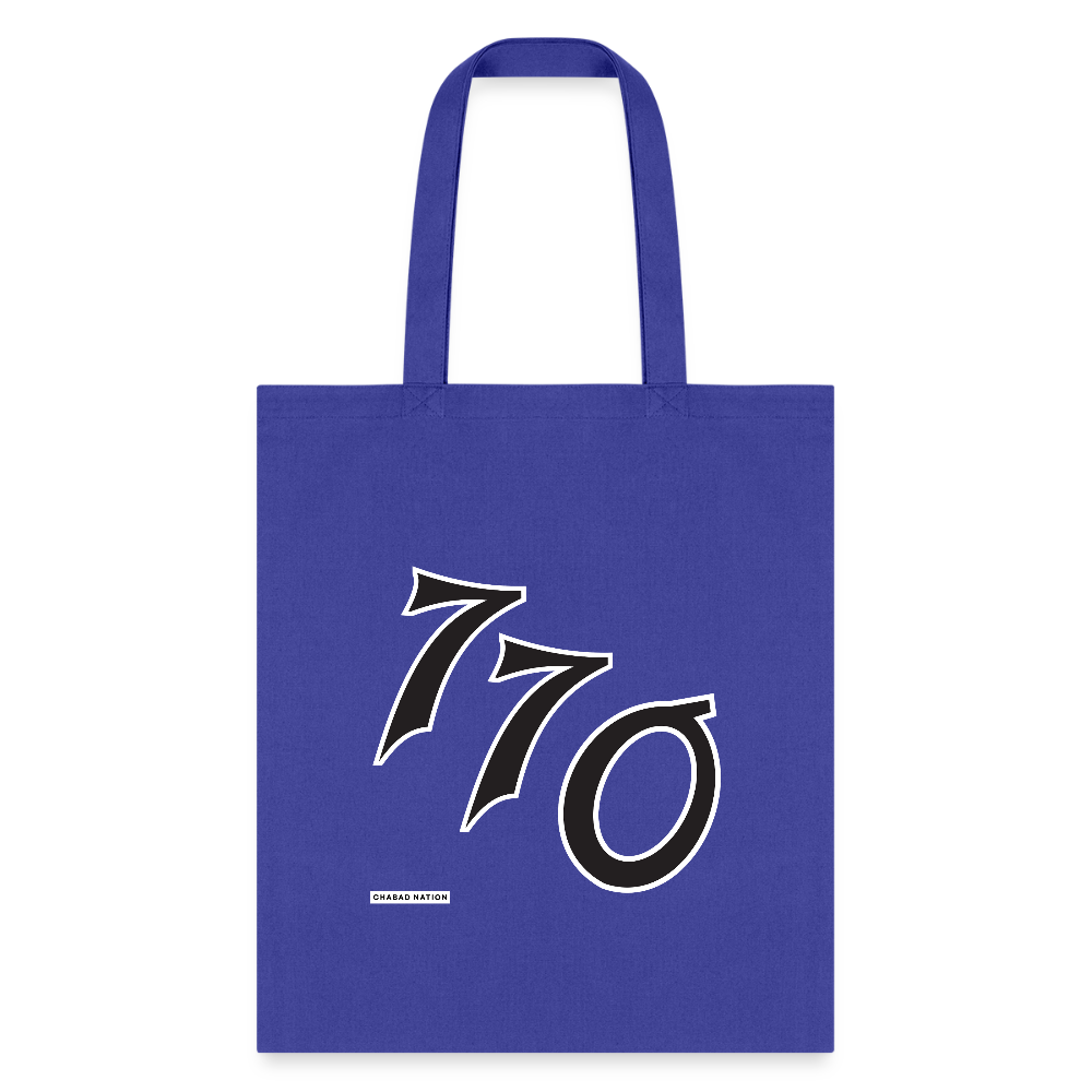 770 Tote Bag - royal blue