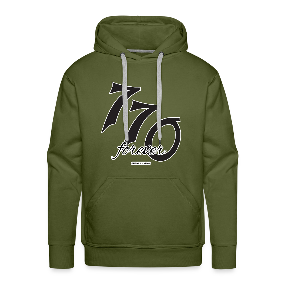 770 Forever Men’s Premium Hoodie - olive green