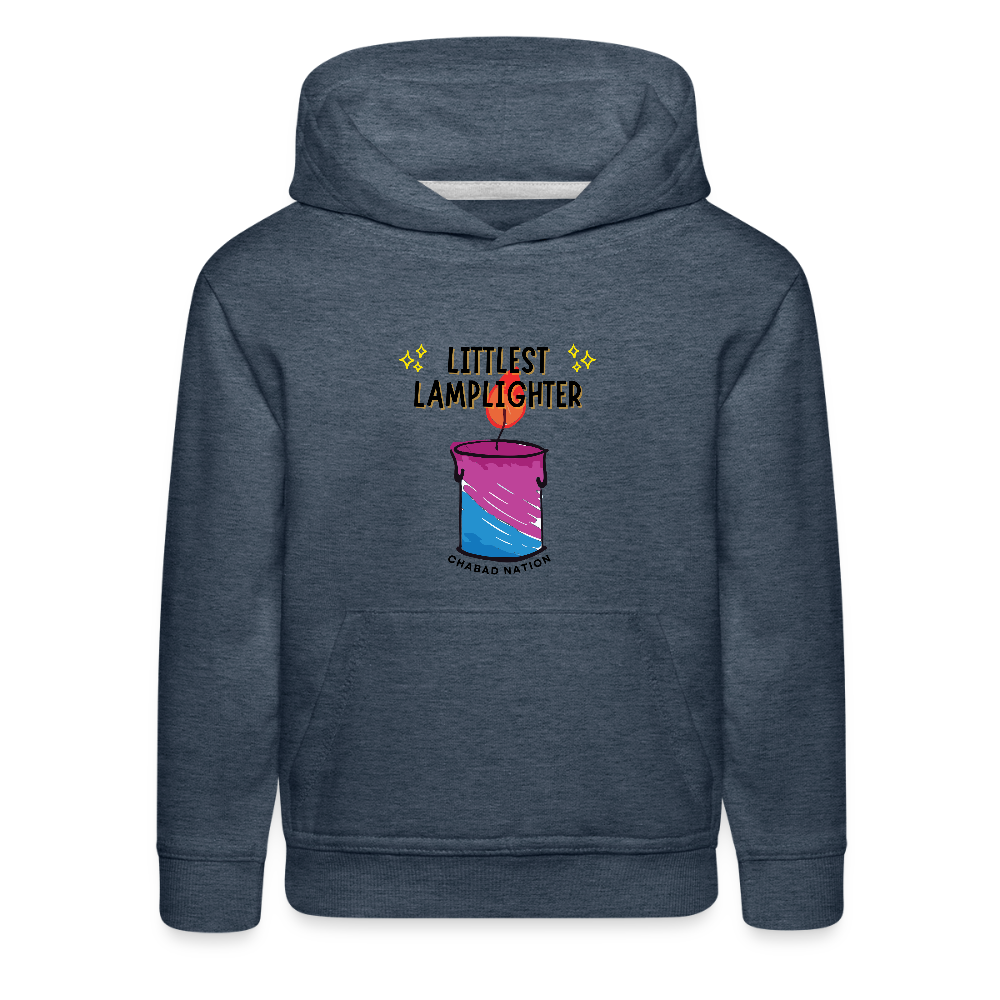 Littlest Lamplighter Kids‘ Premium Hoodie - heather denim