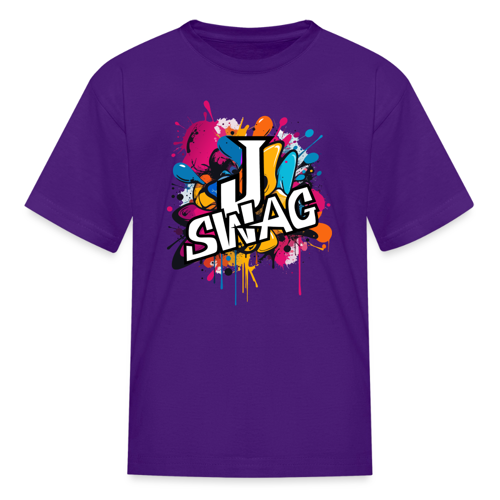 Jswag Logo Kids' T-Shirt - purple