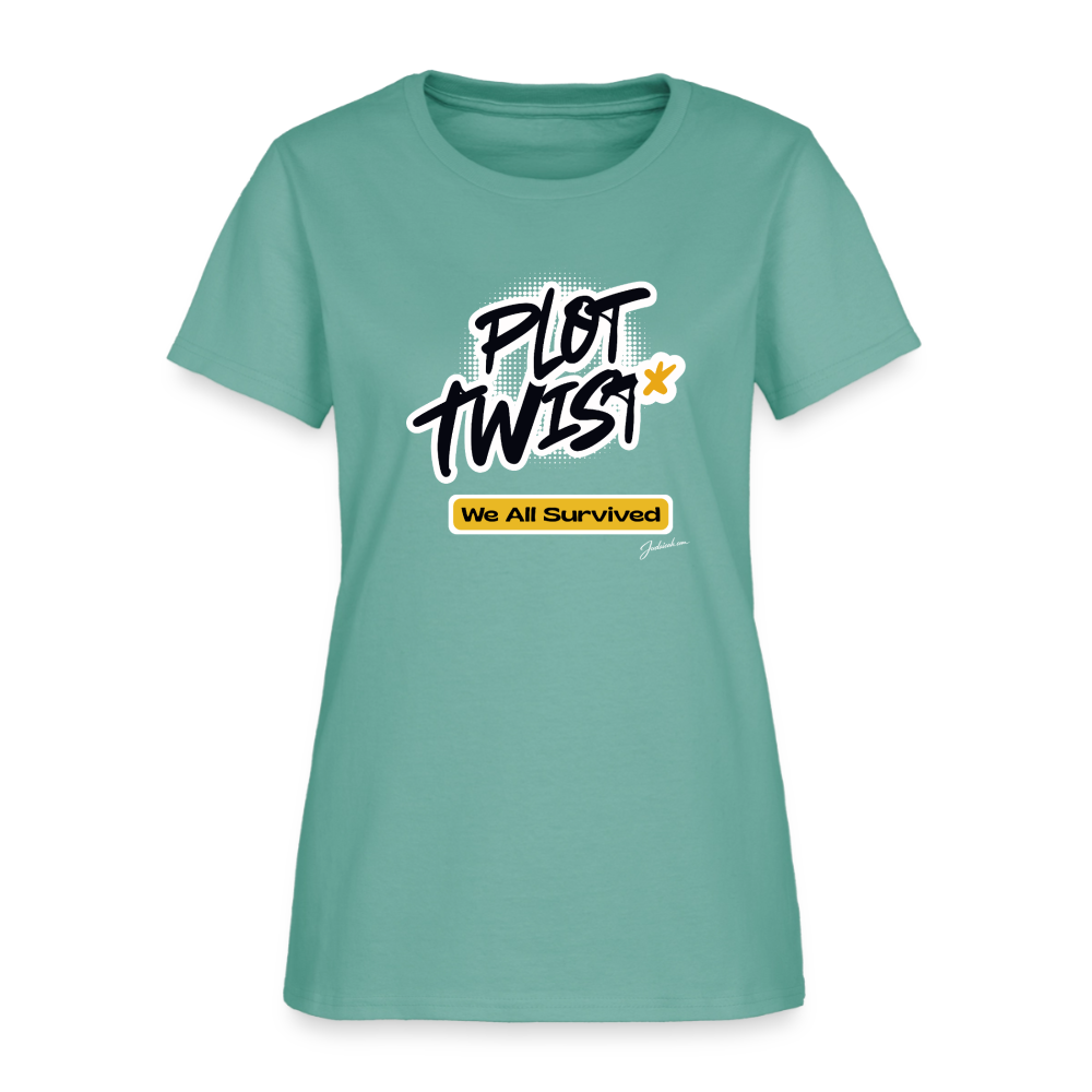 Plot Twist Women's T-Shirt - aquatic