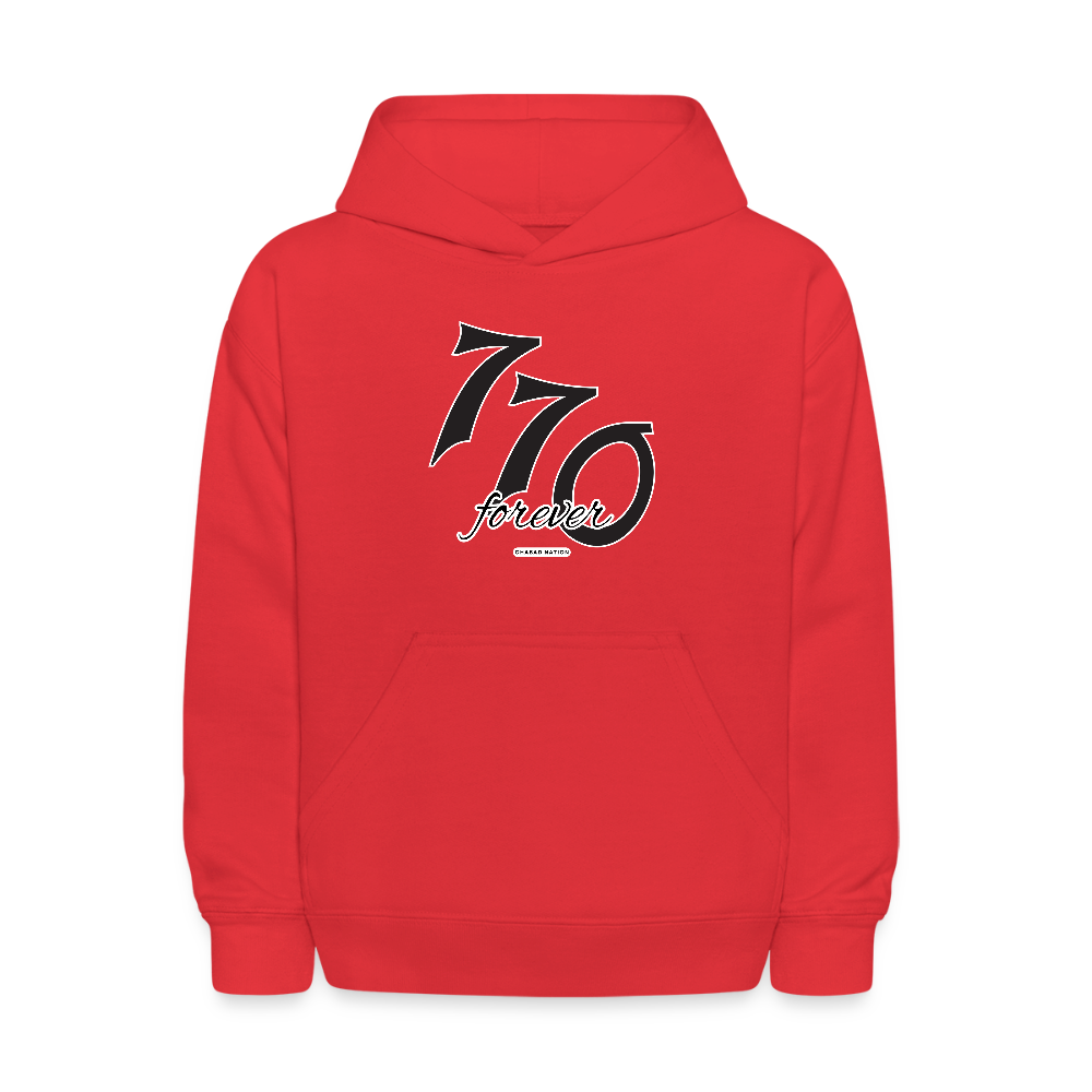 770 Forever Kids' Hoodie - red