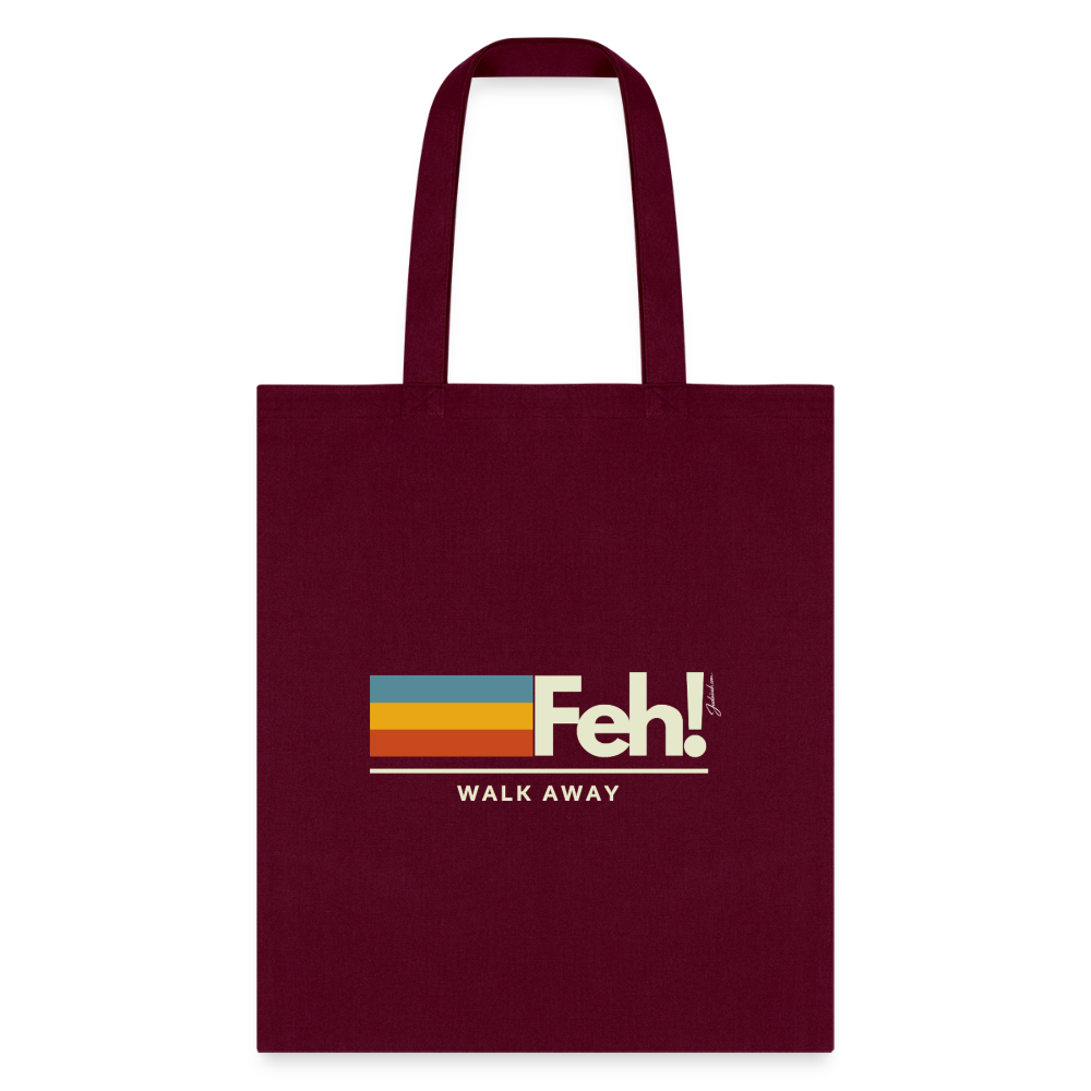 Feh! Tote Bag - burgundy