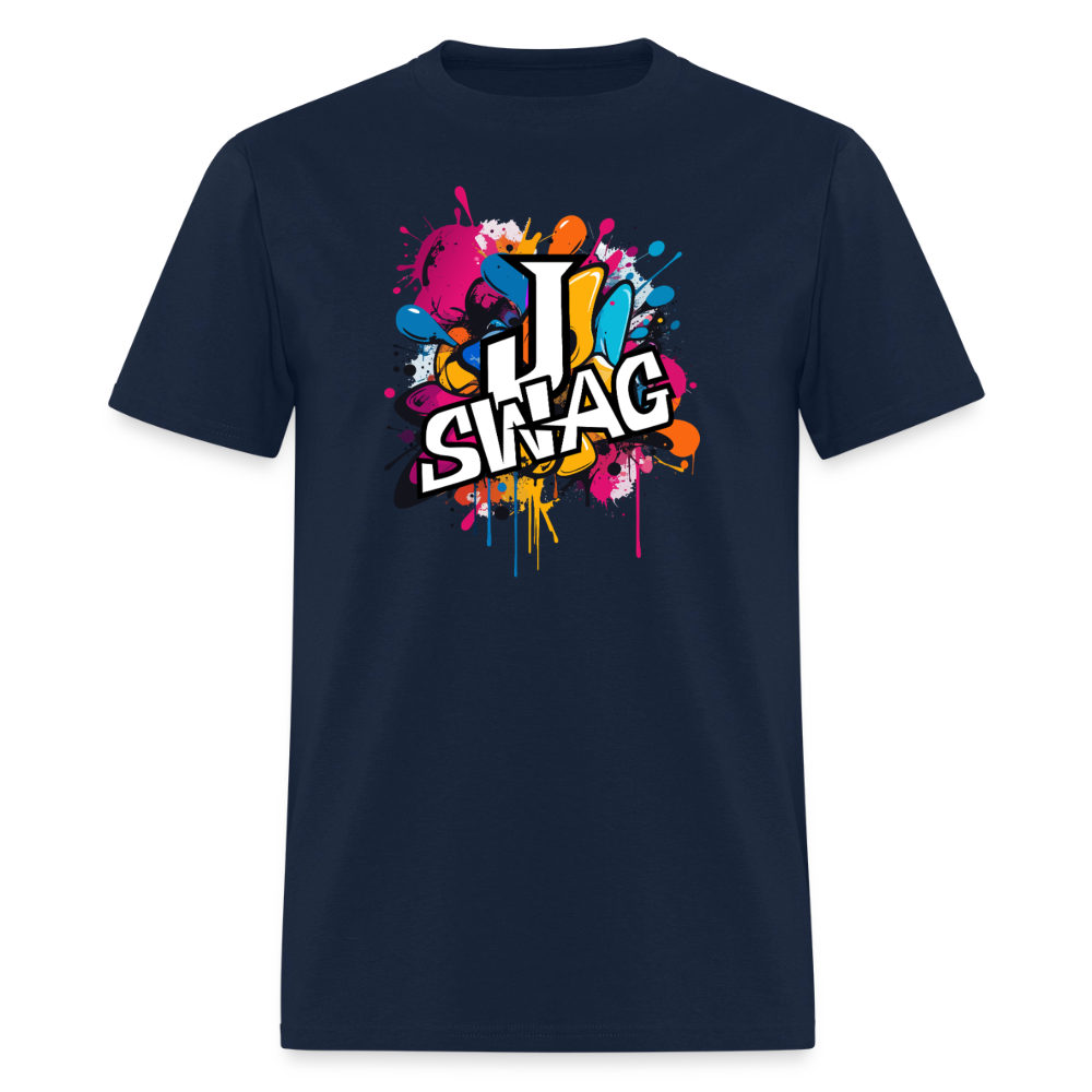 Jswag Logo  Men's T-Shirt | GILDAN 5000 - navy