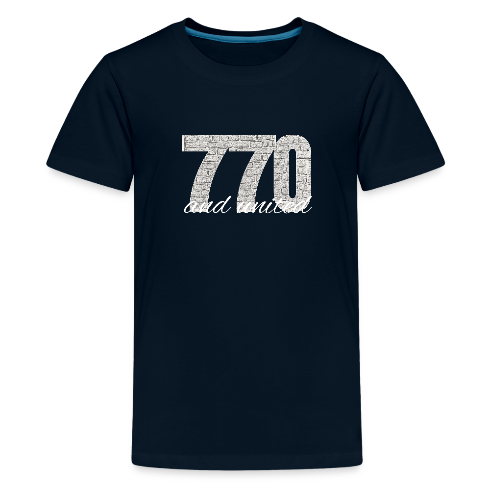 770 And United Light Kids' Premium T-Shirt - deep navy