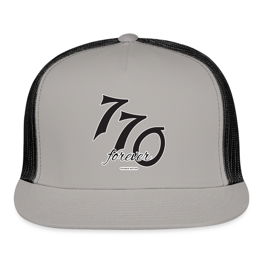 770 Forever Trucker Hat - gray/black