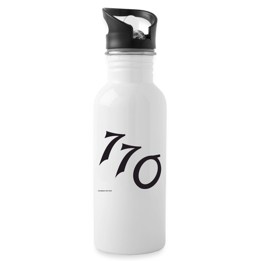 770- Water Bottle - white