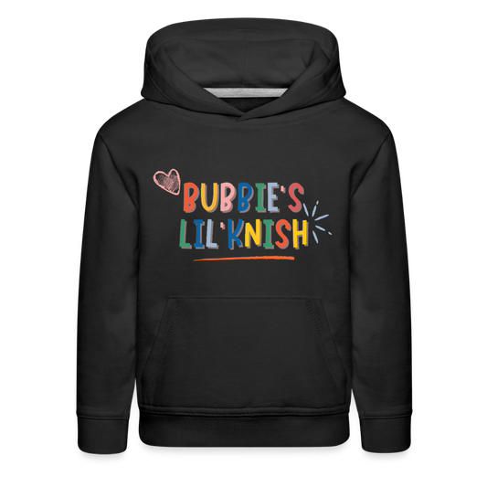 Bubbie's Lil' Knish Kids‘ Premium Hoodie - black