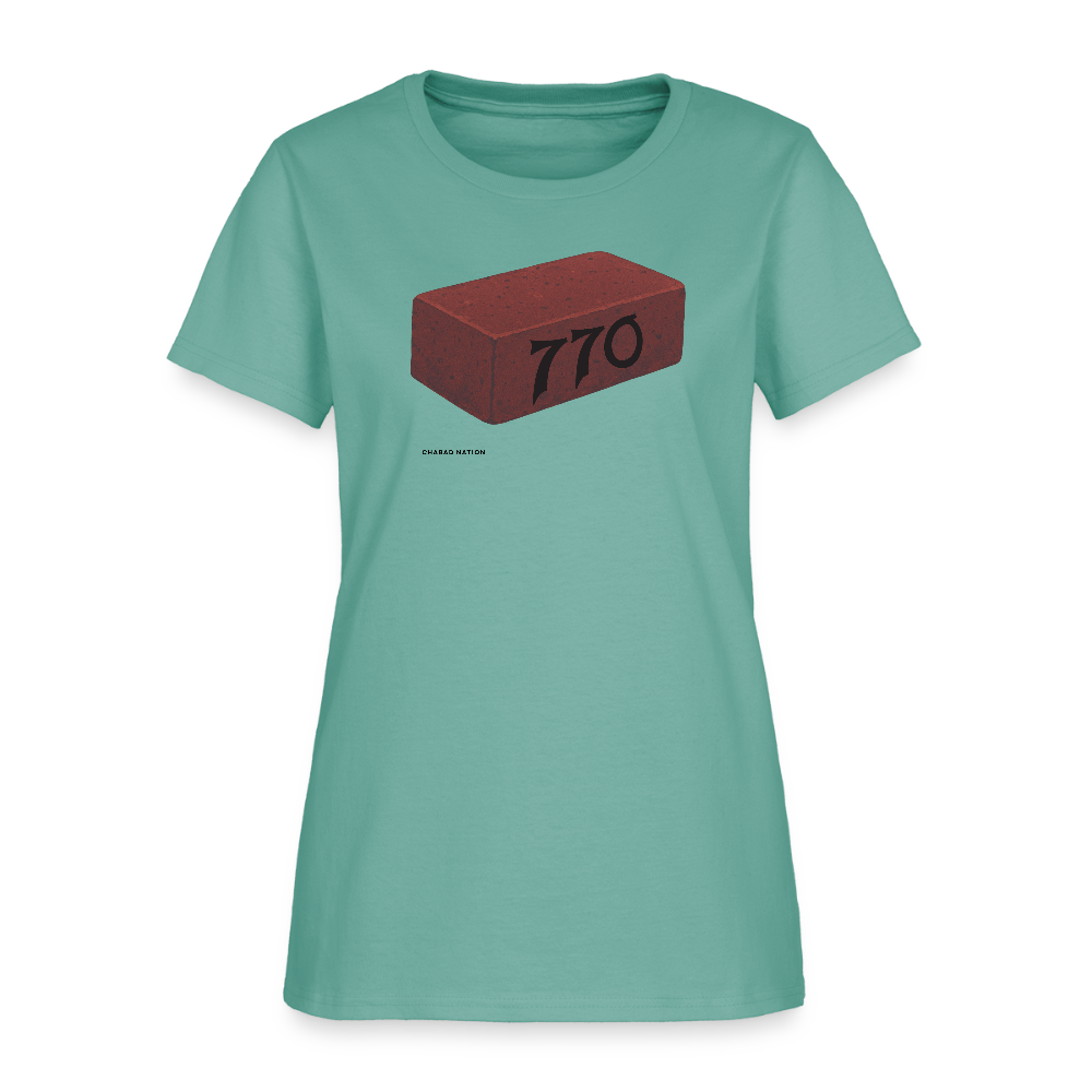 770 Solid Brick Women's T-Shirt - aquatic