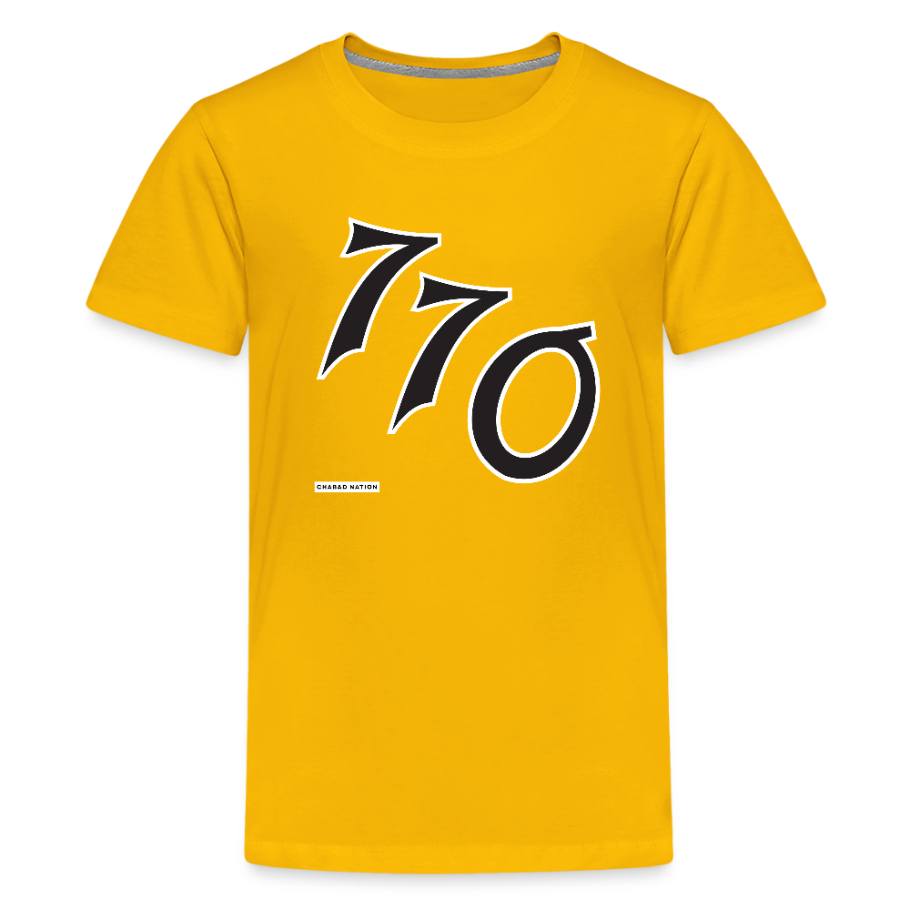 770 Kids' Premium T-Shirt - sun yellow