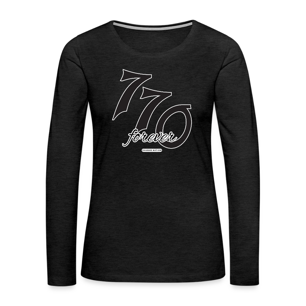 770 Forever Women's Premium Long Sleeve T-Shirt - charcoal grey