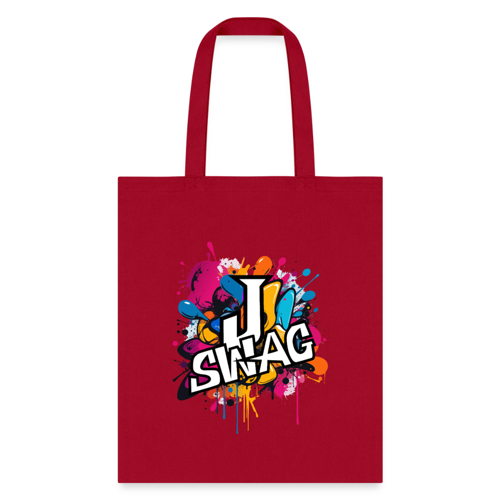 Jswag Logo Tote Bag - red