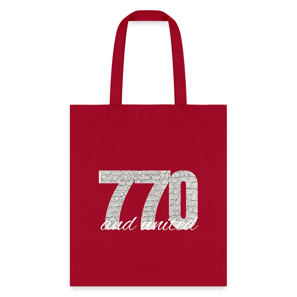 770 And United Light Tote Bag - red