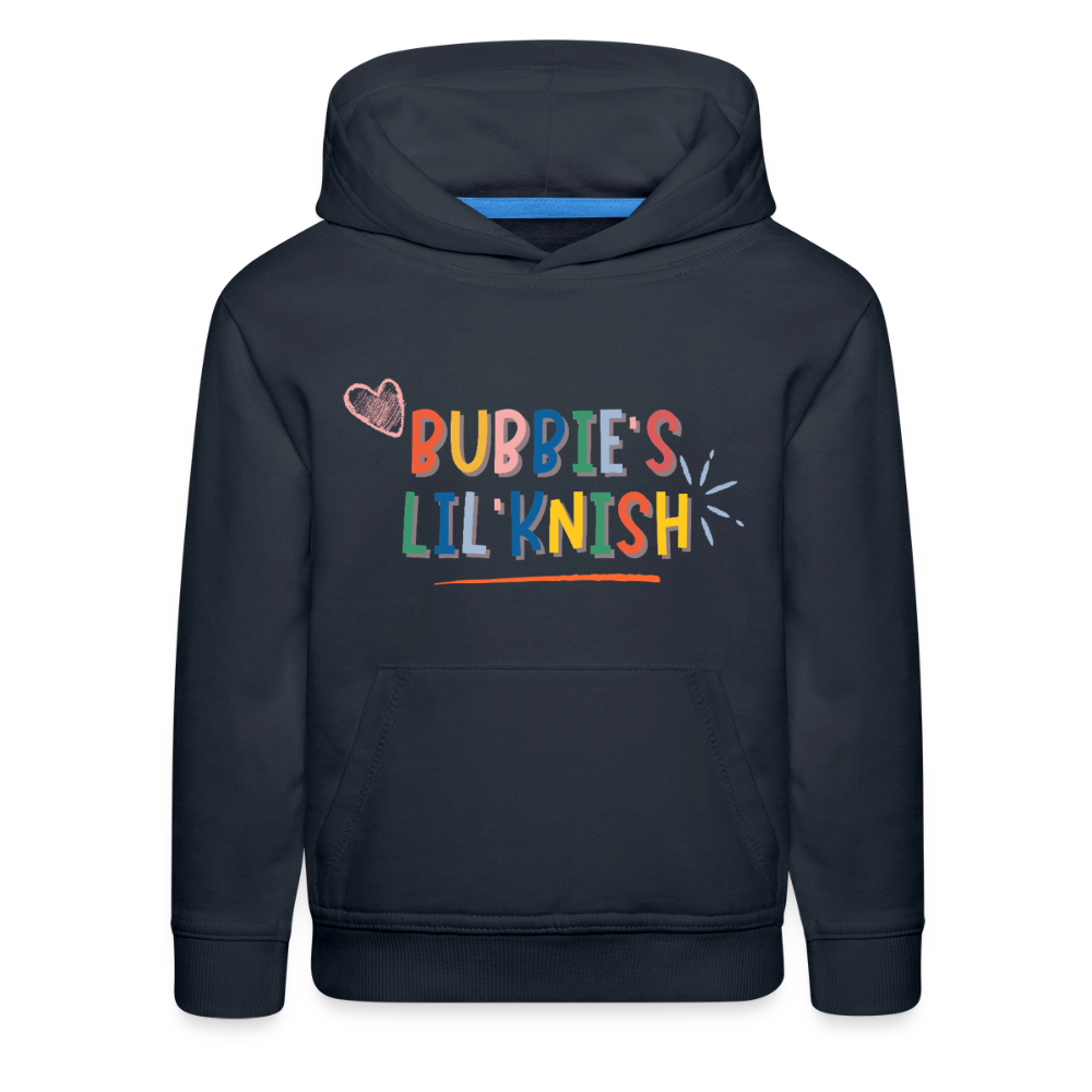 Bubbie's Lil' Knish Kids‘ Premium Hoodie - navy