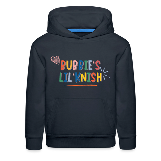 Bubbie's Lil' Knish Kids‘ Premium Hoodie - navy