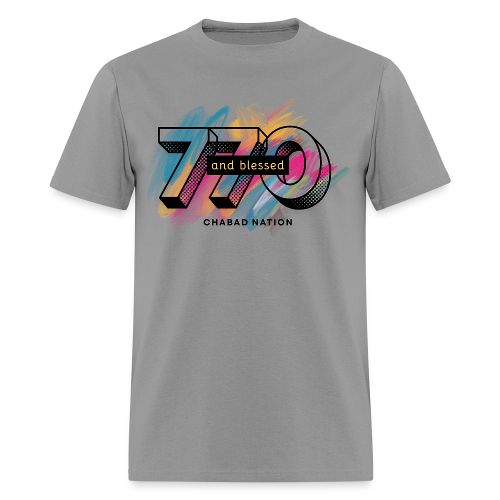 770 And Blessed Men's T-Shirt | GILDAN 5000 - rock
