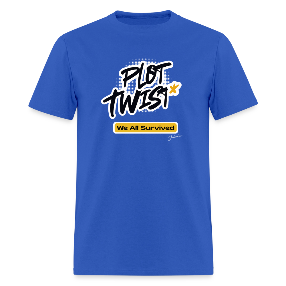 Plot Twist Men's T-Shirt | GILDAN 5000 - royal blue