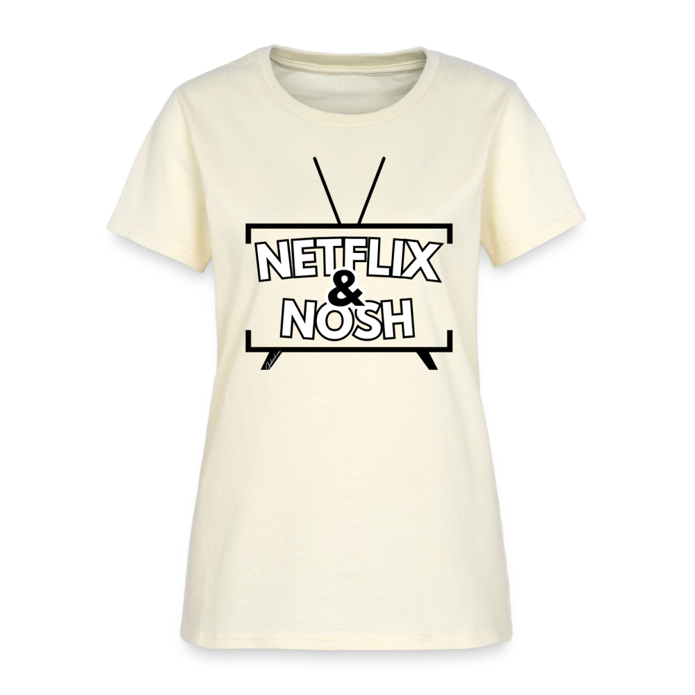 Netflix & Nosh Women's T-Shirt - off white