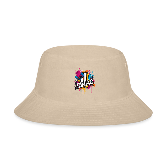 Jswag Logo  Bucket Hat - cream