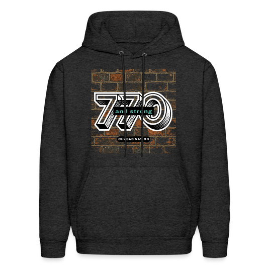 770 And Blessed Men's Hoodie - charcoal grey