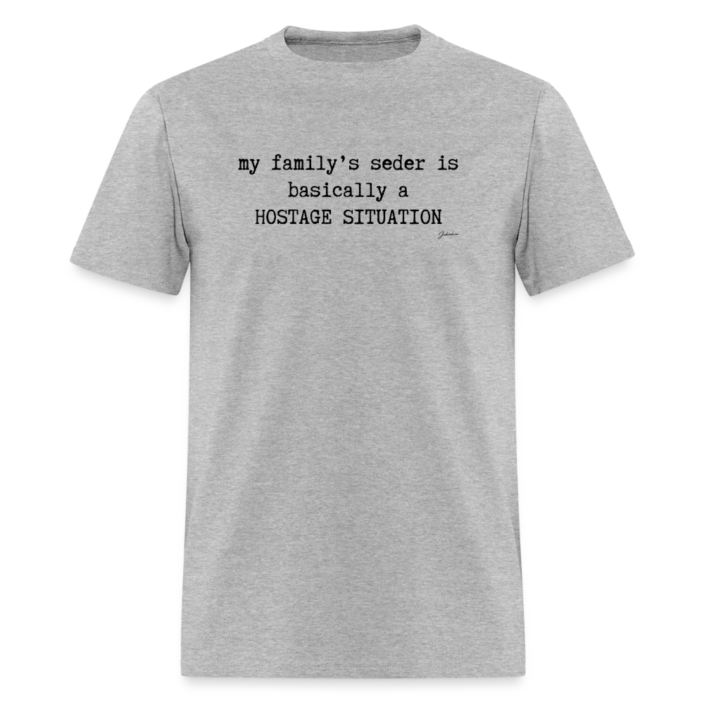 Seder Hostage Men's T-Shirt | GILDAN 5000 - heather gray