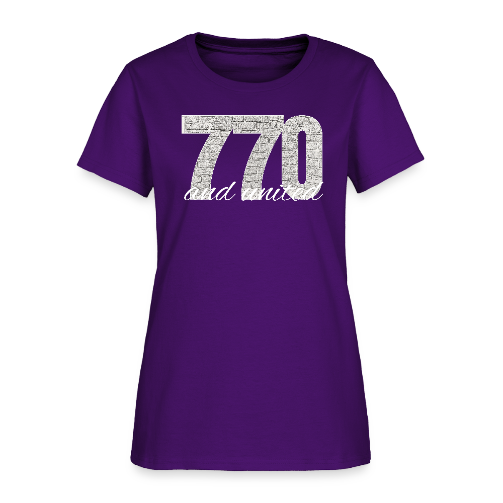 770 And United Light Women's T-Shirt - purple