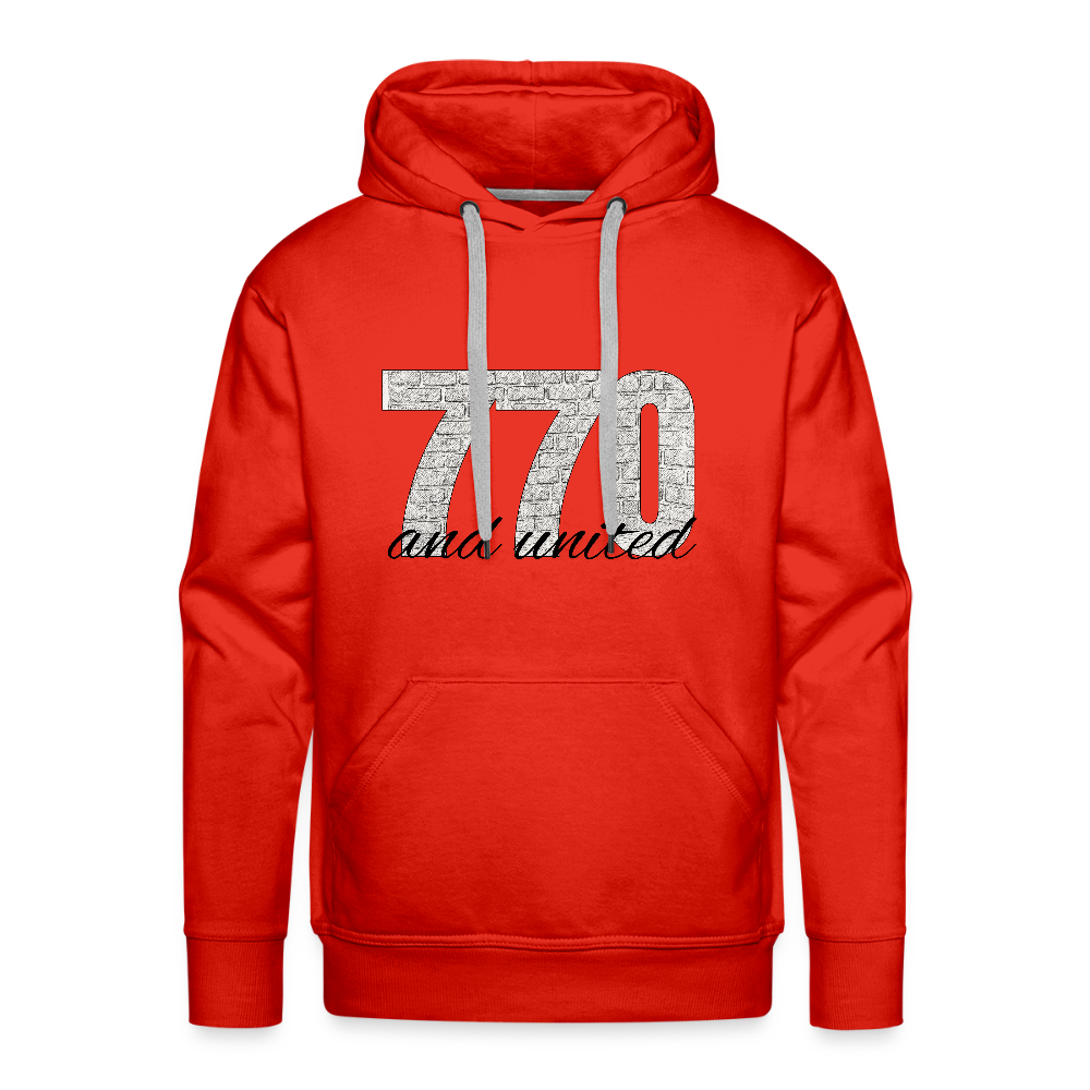 770 And United Men’s Premium Hoodie - red