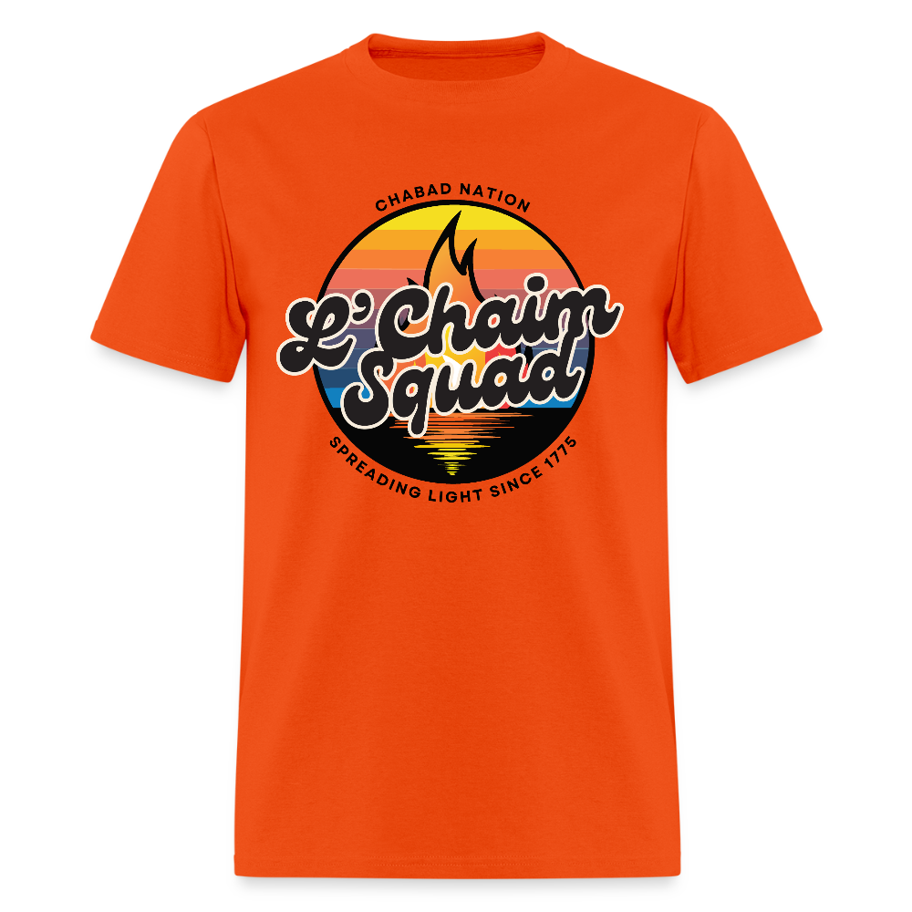 L’Chaim Squad – Spreading Light Men's T-Shirt | GILDAN 5000 - orange