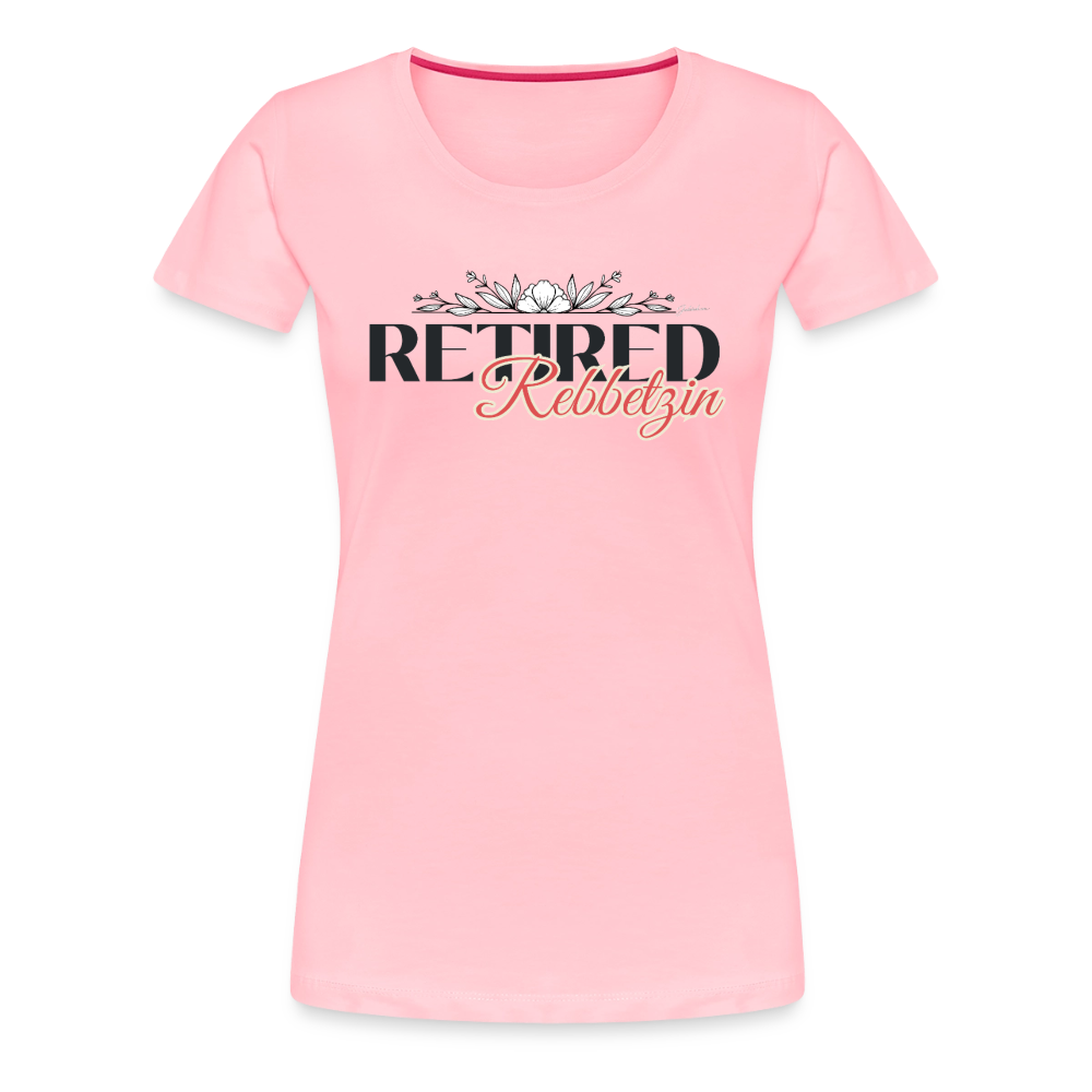 Retired Rabbetzin Women’s Premium T-Shirt - pink