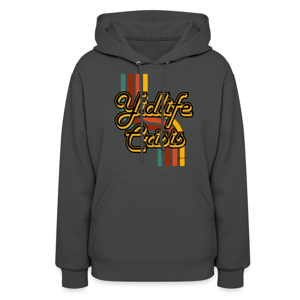 Yidlife Crisis Women's Hoodie - asphalt