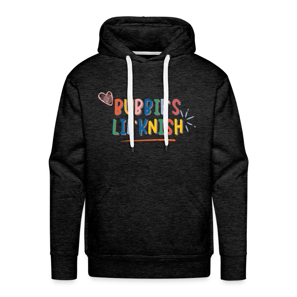 Bubbie's Lil' Knish Men’s Premium Hoodie - charcoal grey