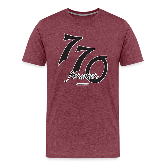 770 Forever Men's Premium T-Shirt - heather burgundy