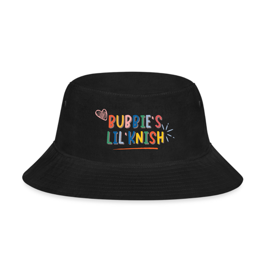 Bubbie's Lil' Knish Bucket Hat - black