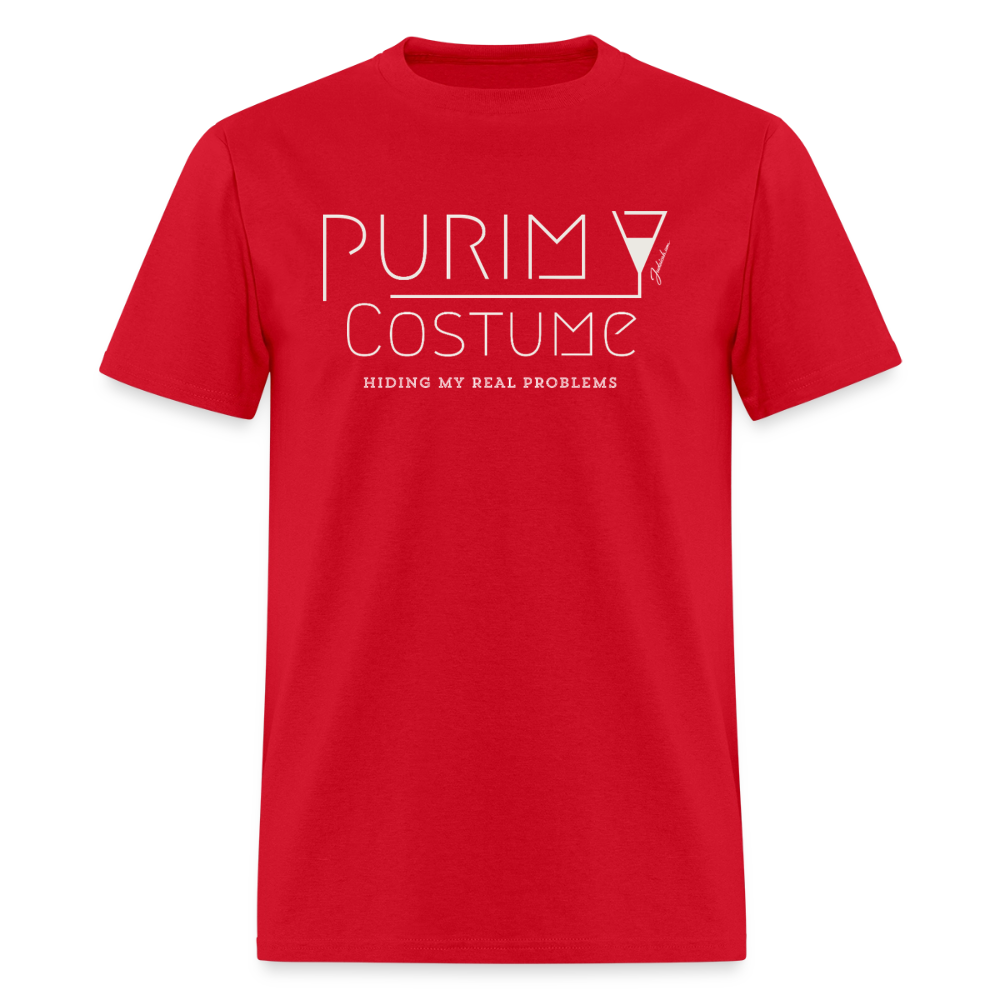 Purim Costume Men's T-Shirt | GILDAN 5000 - red